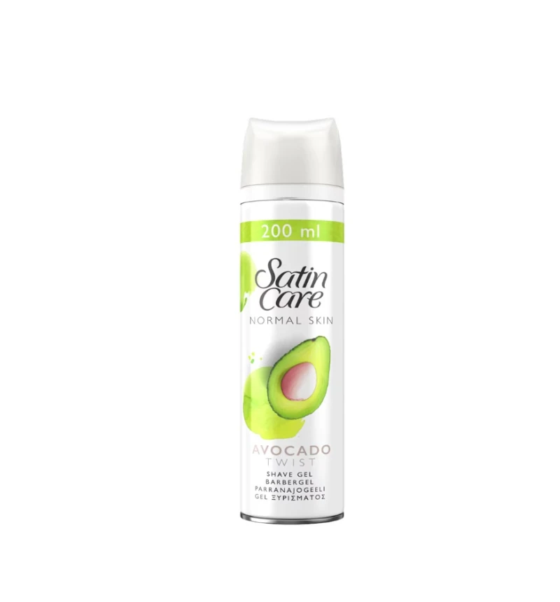 GILLETTE GEL RAS 200ML SATIN CARE AVOCADO TWIST 